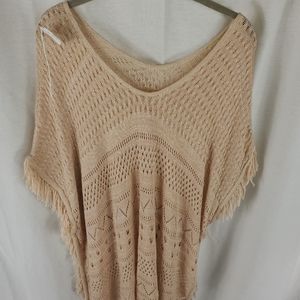 womens shawl shirt large